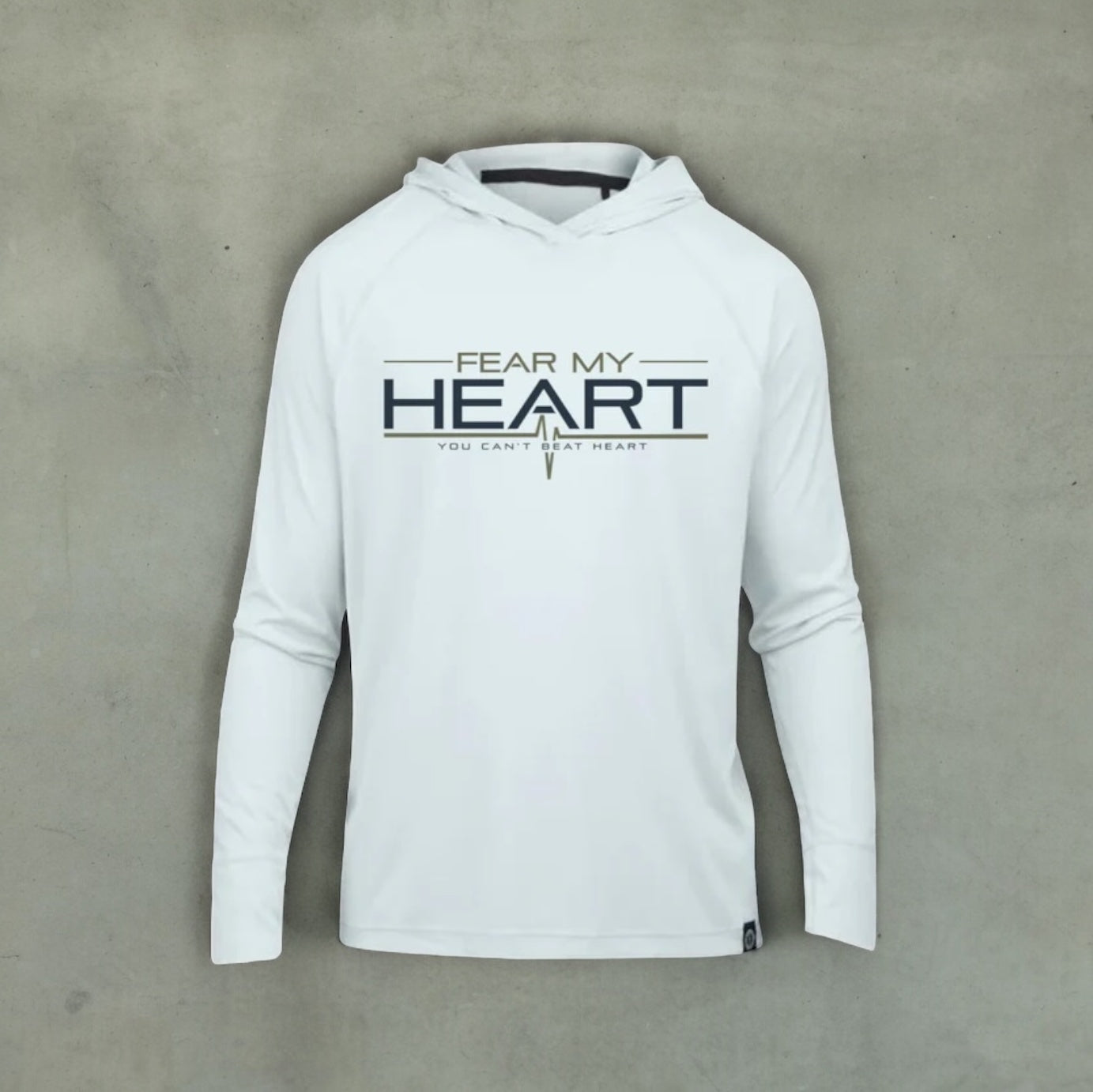 Fear My Heart - Men's Adelphi UV Hooded Long Sleeve