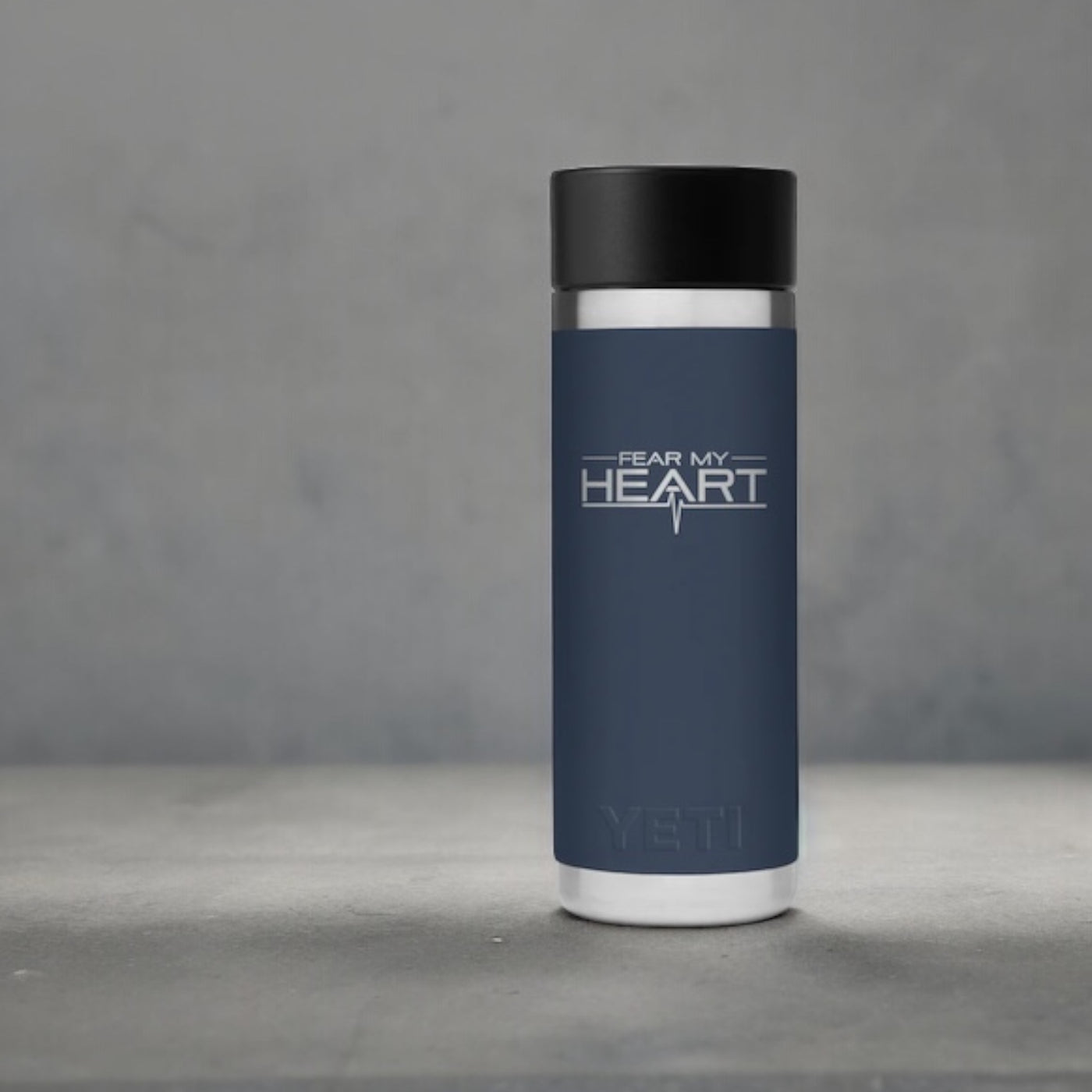 Fear My Heart Yeti - 18oz. Rambler with HotShot Cap