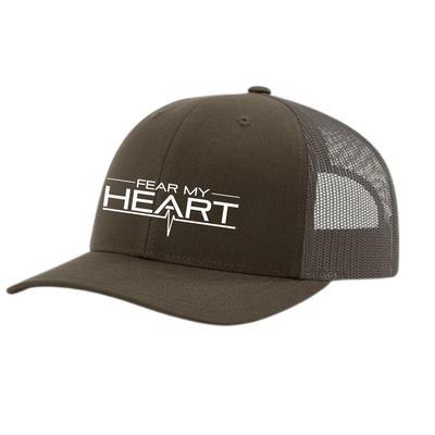 Fear My Heart Hat - Low Pro Mesh Back Trucker